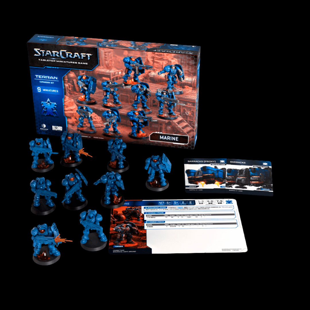 PREPEDIDO - StarCraft: Marine - Terran - Expansion Set