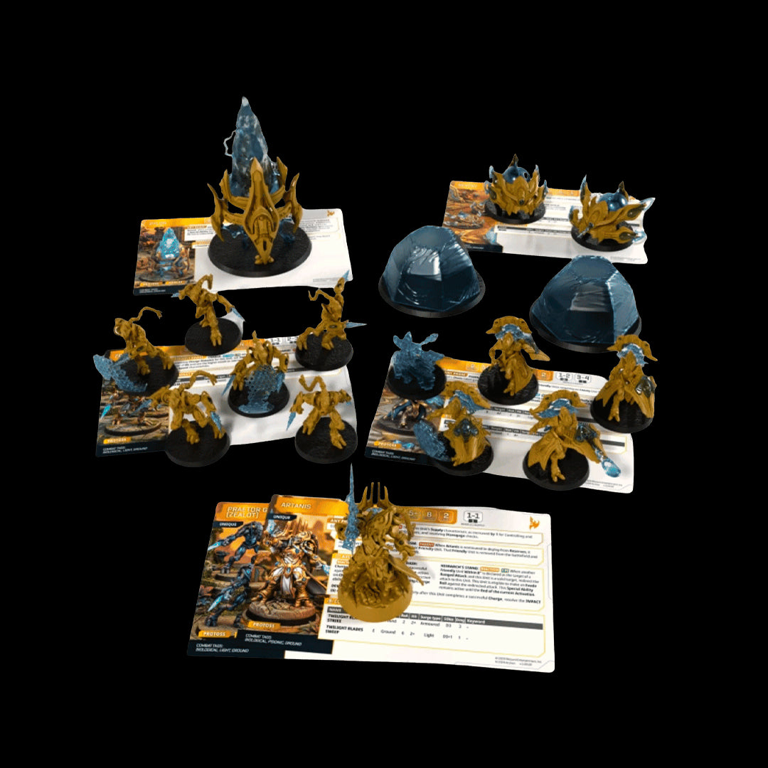 PREPEDIDO - StarCraft: Protoss Starter Set Founders Edition