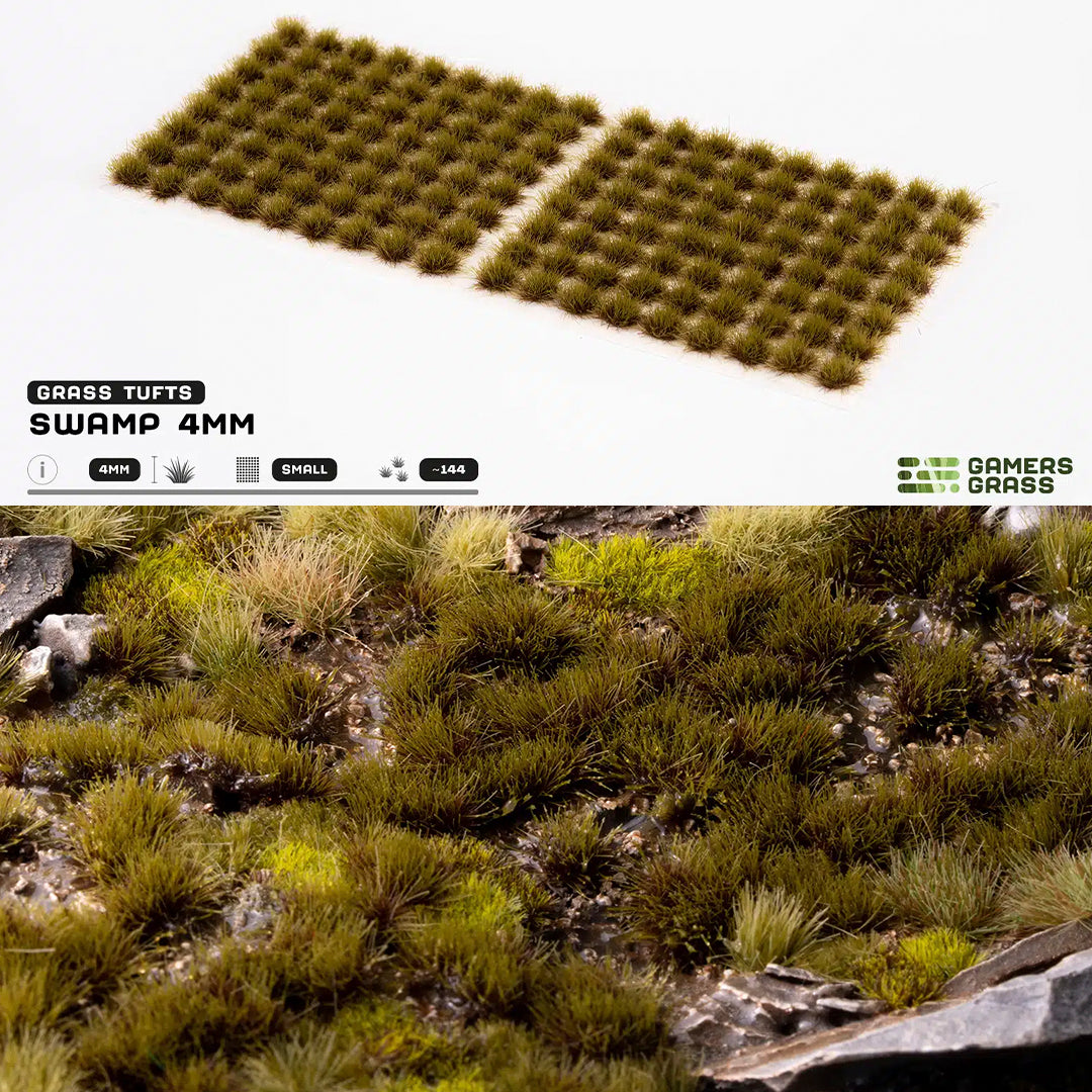 Swamp 4mm - Small Tufts