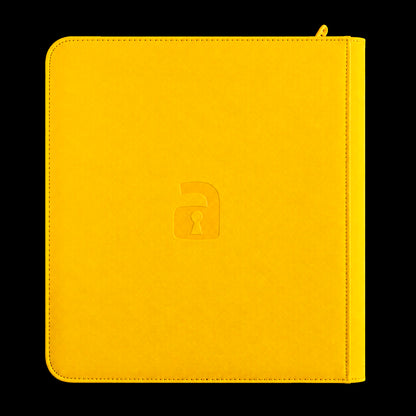 Vault X: Exo-Tec Zip Binder12-Pocket - Yellow