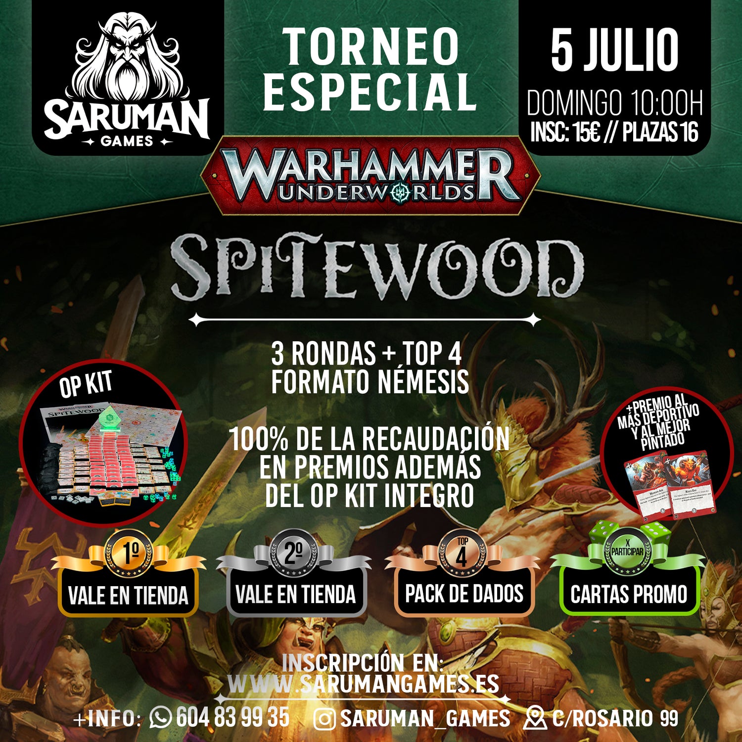 TORNEO JULIO – WARHAMMER UNDERWORLDS
