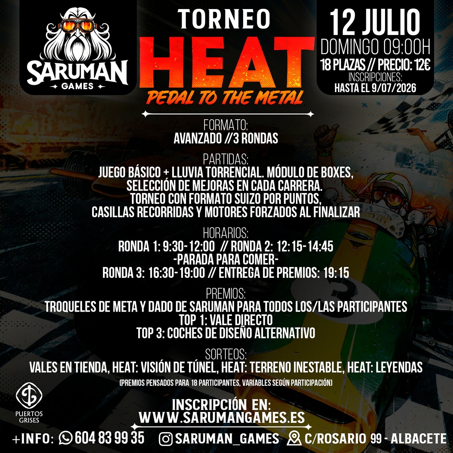 TORNEO HEAT: PEDAL TO THE METAL