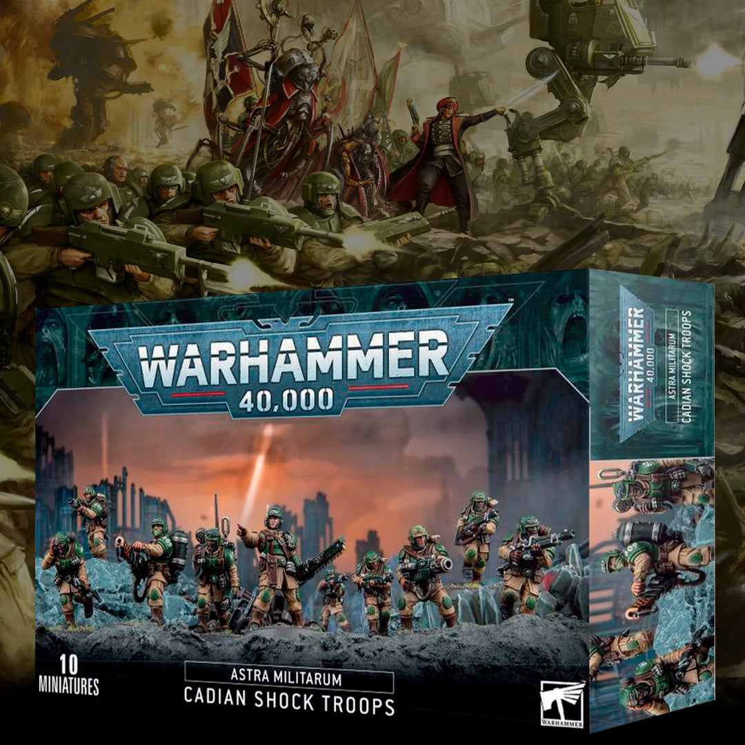 ASTRA MILITARUM: TROPAS DE CHOQUE DE CADIA