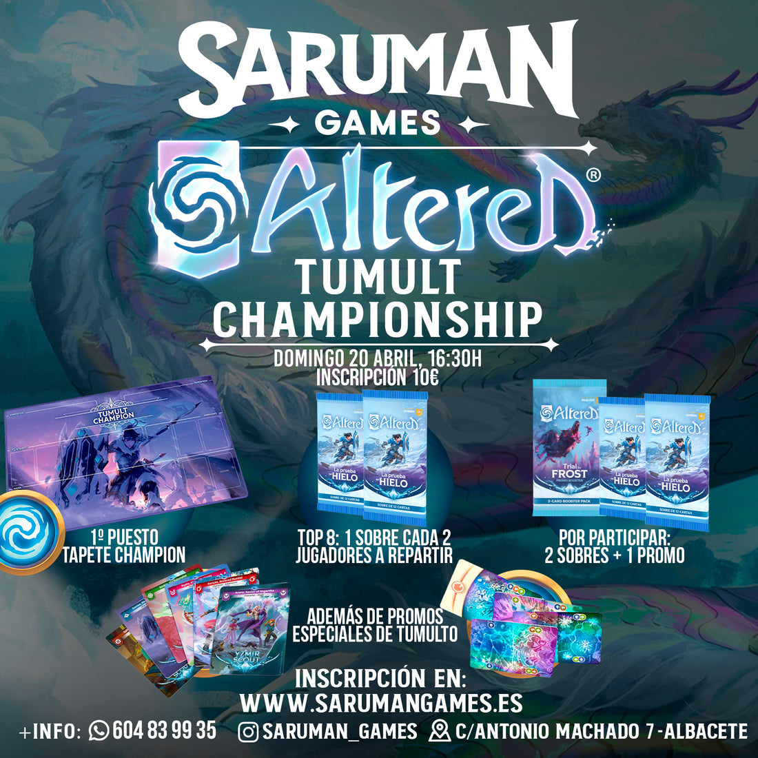 ALTERED TUMULT CHAMPIONSHIP  DOMINGO 20 DE ABRIL