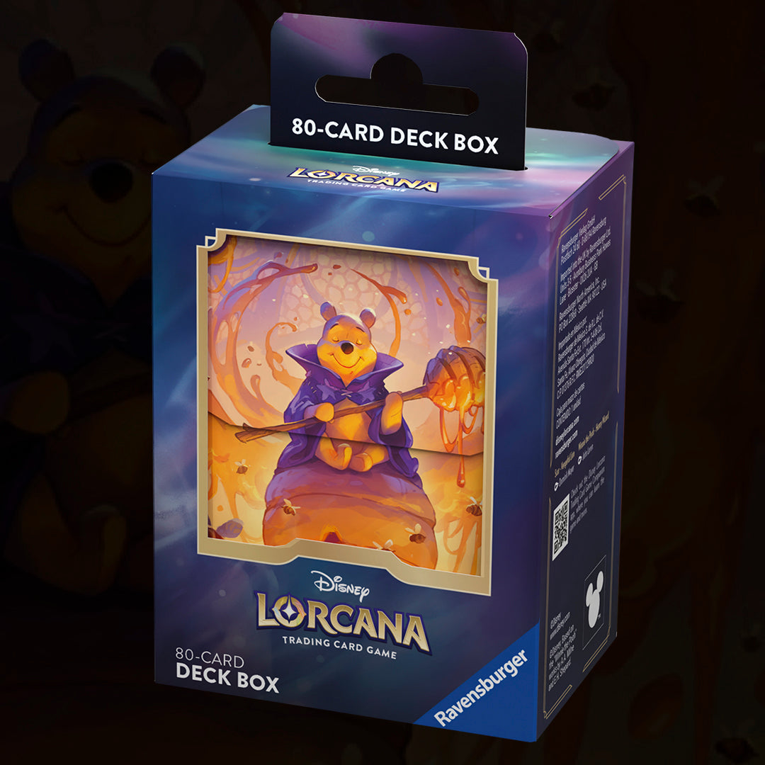 DISNEY LORCANA: DECK BOX - AZURITE SEA - WINNIE THE POOH