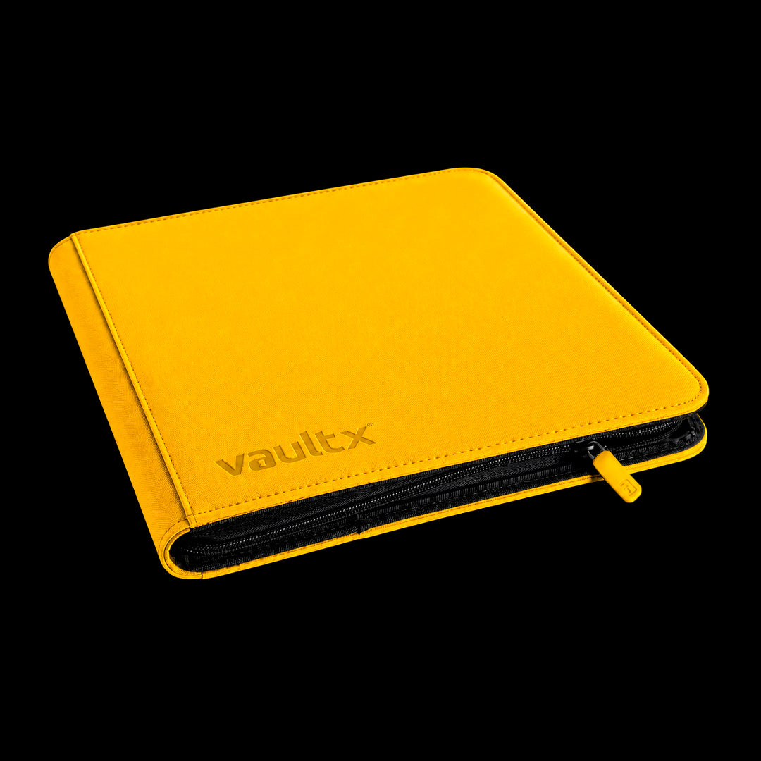 Vault X: Exo-Tec Zip Binder12-Pocket - Yellow