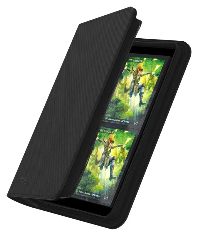 Ultimate Guard Zipfolio 160 - 8-Pocket XenoSkin - Negro