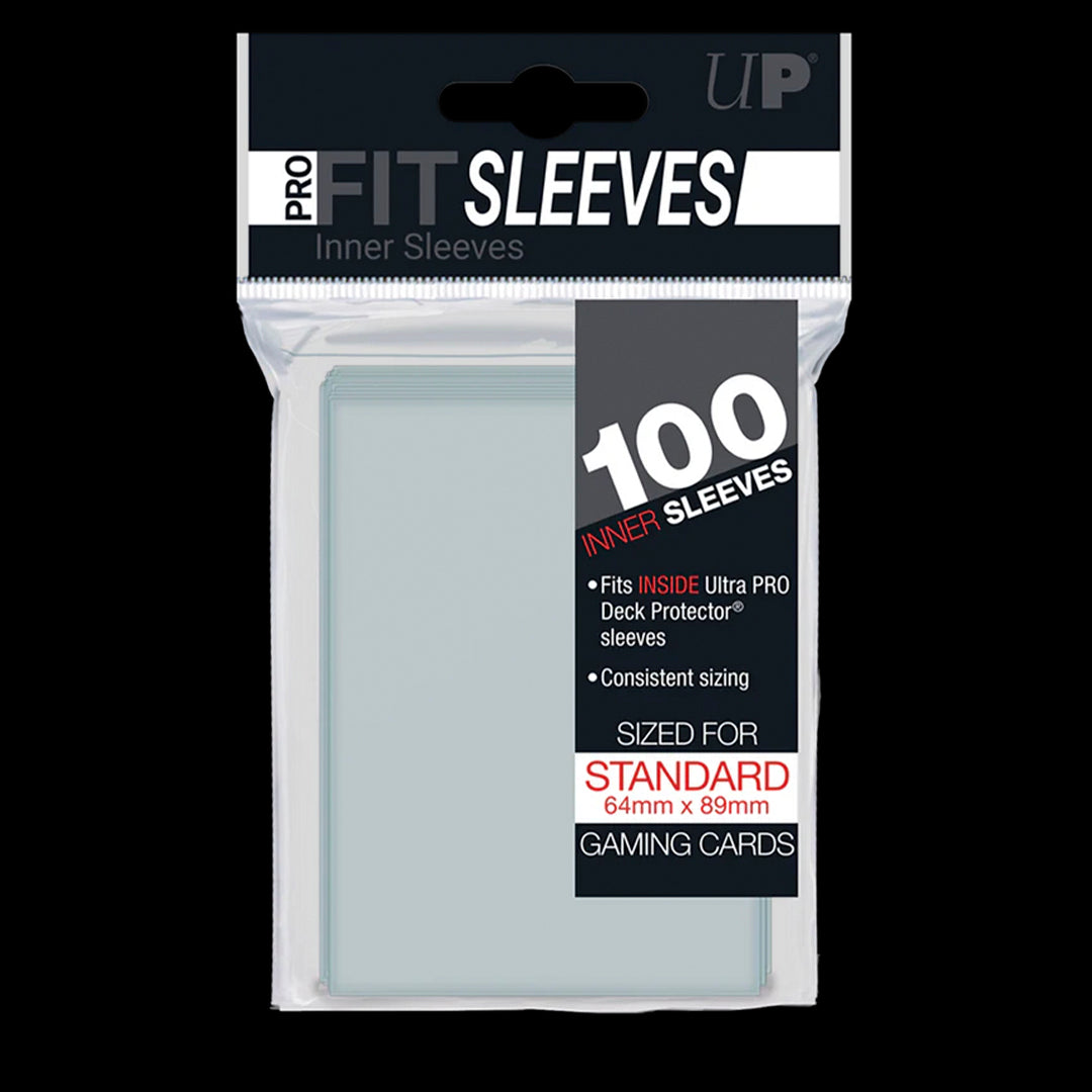 Fundas: Standard Pro Fit Transparente (100 Fundas) - Ultra Pro