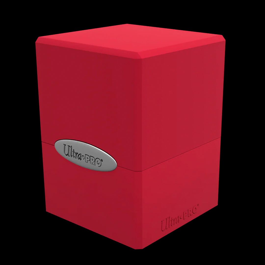 ULTRA PRO: SATIN CUBE - APPLE RED (100+)