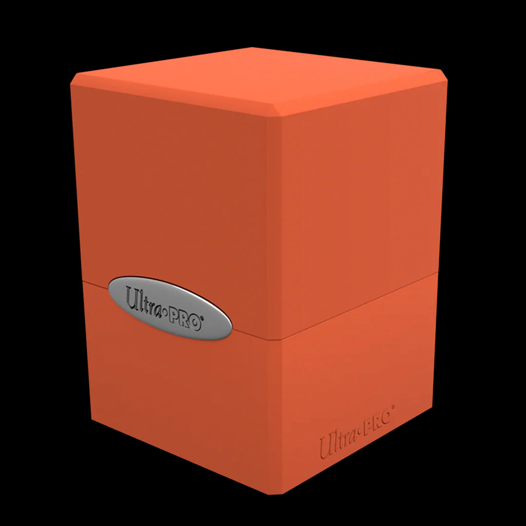 ULTRA PRO: SATIN CUBE - PUMPKIN ORANGE (100+)