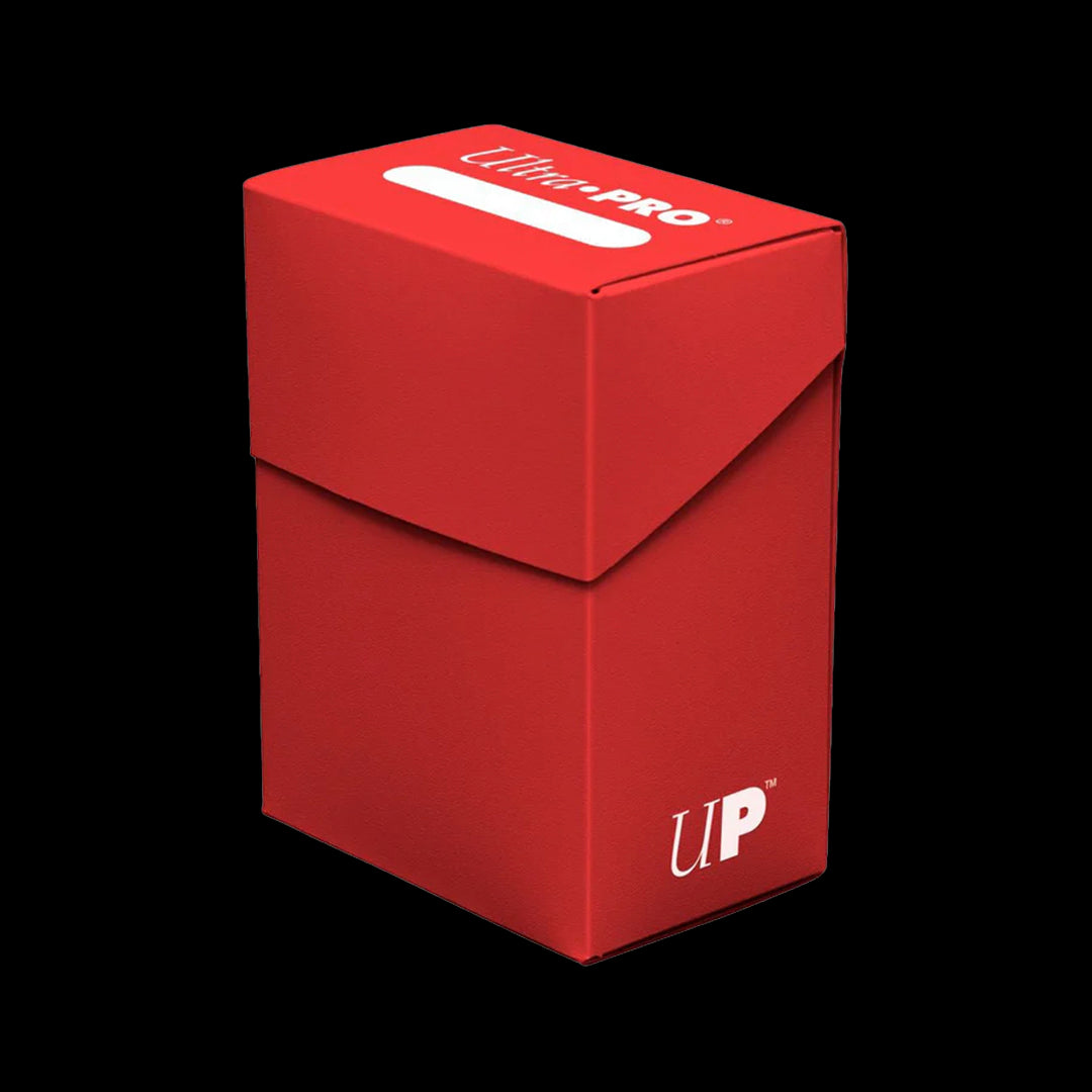 ULTRA PRO - DECK BOX SOLID -  ROJA