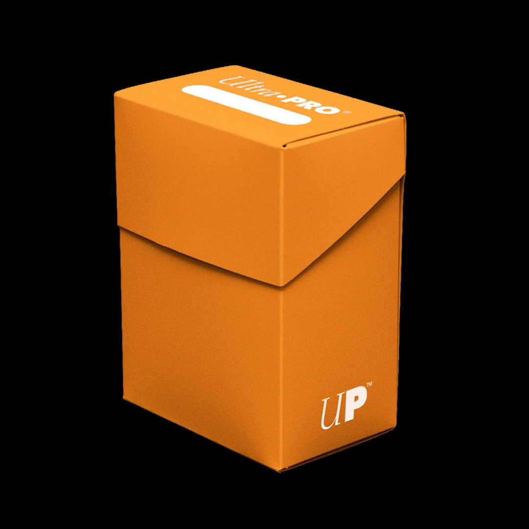 ULTRA PRO - DECK BOX SOLID -  NARANJA
