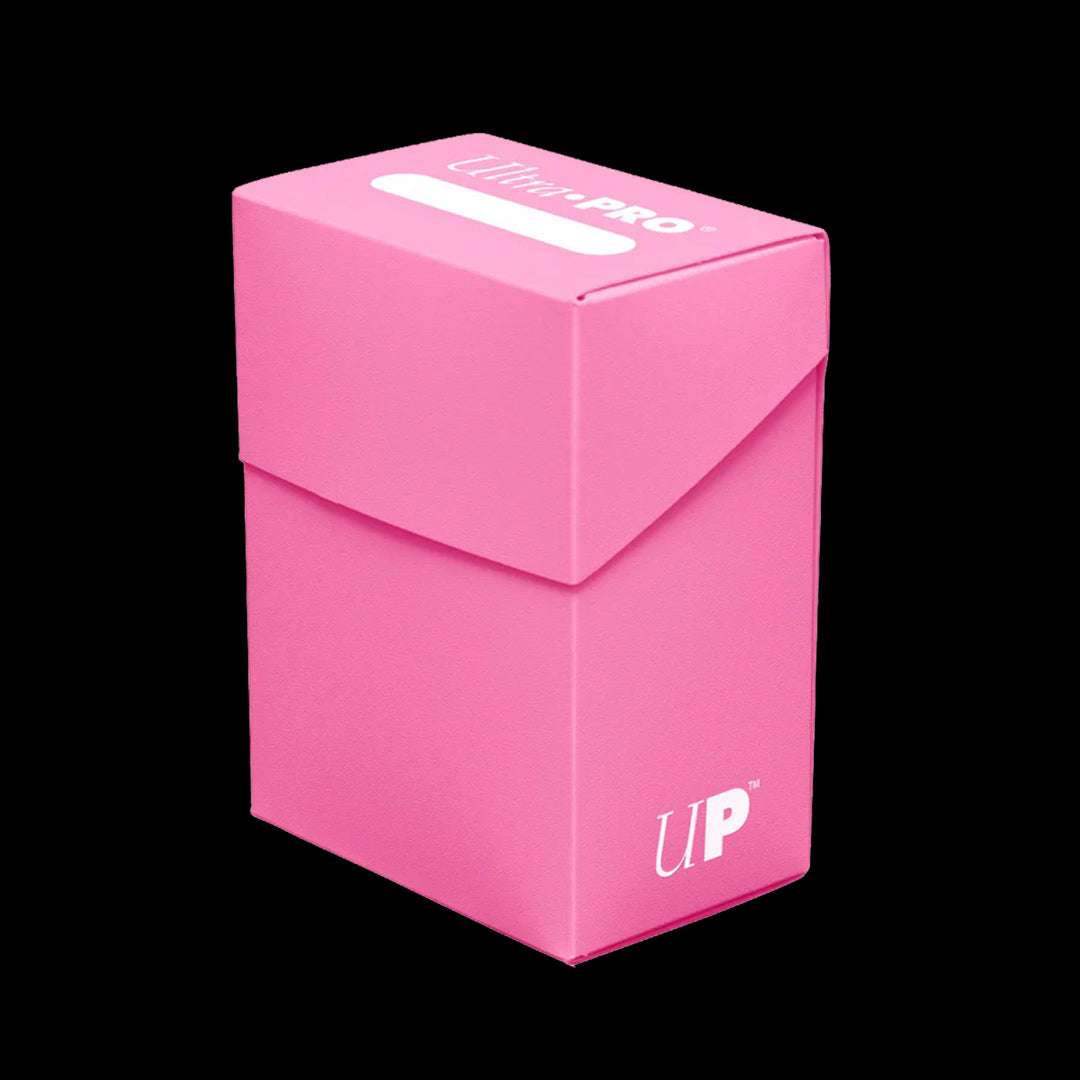 ULTRA PRO - DECK BOX SOLID -   BRIGHT PINK