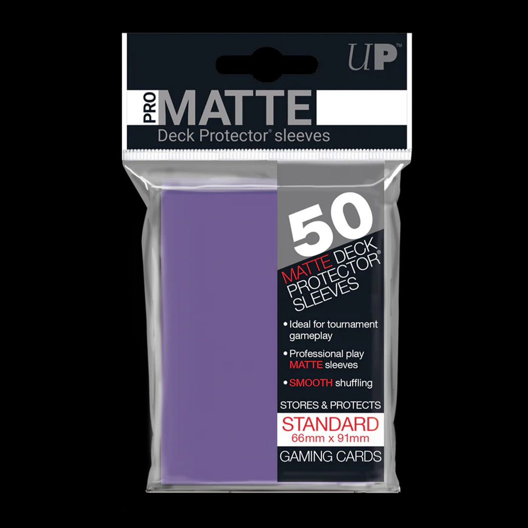 ULTRA PRO - 50 PRO - MATTE SLEEVES - PURPLE