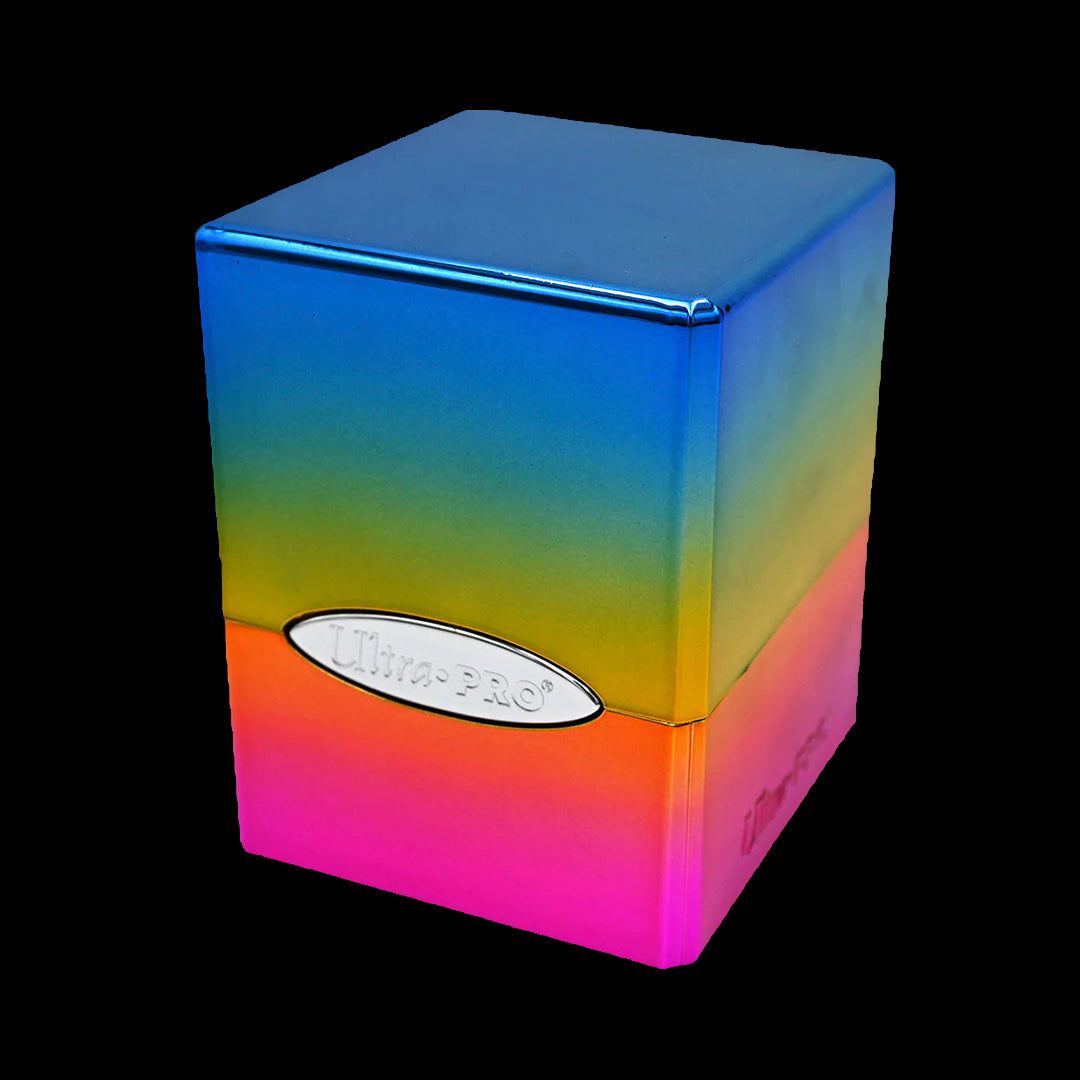ULTRA PRO: SATIN CUBE - RAINBOW (100+)