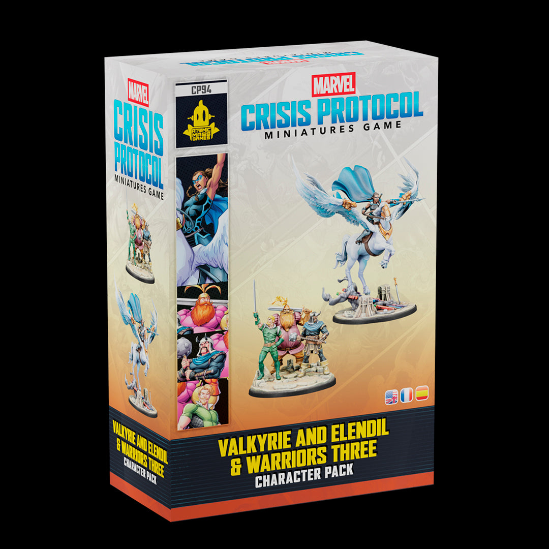 PREPEDIDO - MCP: VALKYRIE ON ELENDIL &amp; WARRIORS THREE