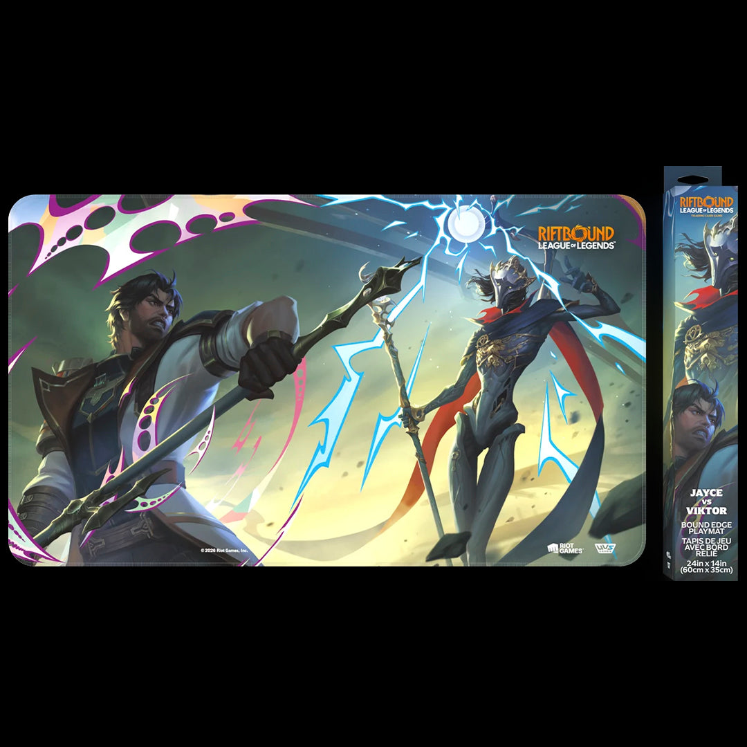 RIFTBOUND: League of Legends TCG – Vendetta Playmat (Jayce vs Viktor)