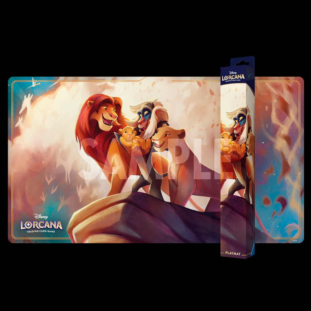 DISNEY LORCANA TCG: PLAYMAT - THE LION KING - ATTACK OF THE VINE!