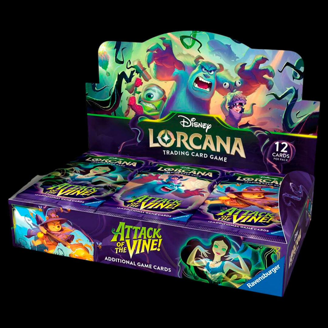 DISNEY LORCANA TCG: CAJA DE SOBRES - ATTACK OF THE VINE!
