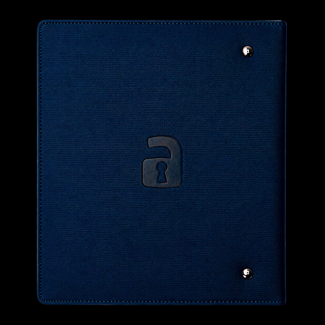 Vault X Exo-Tec Carpeta de anillas Royal Blue