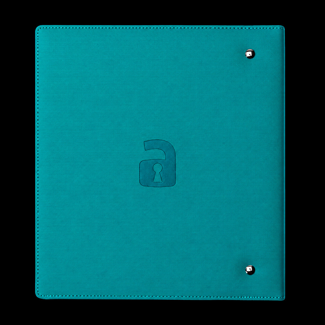Vault X Exo-Tec Carpeta de anillas Ocean Blue