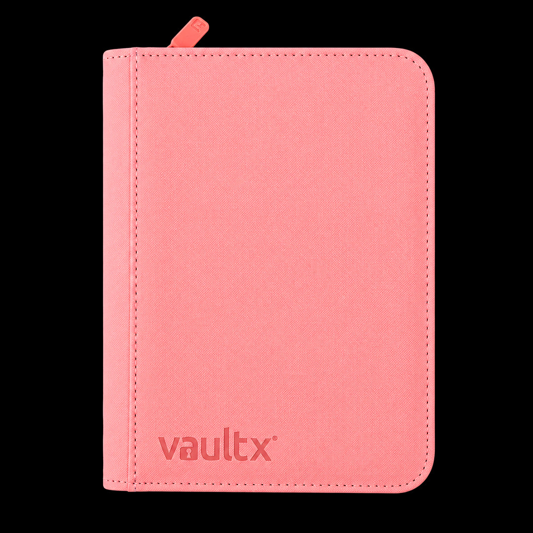 Vault X: Exo-Tec Zip Binder4-Pocket - Just Pink - (160 huecos)