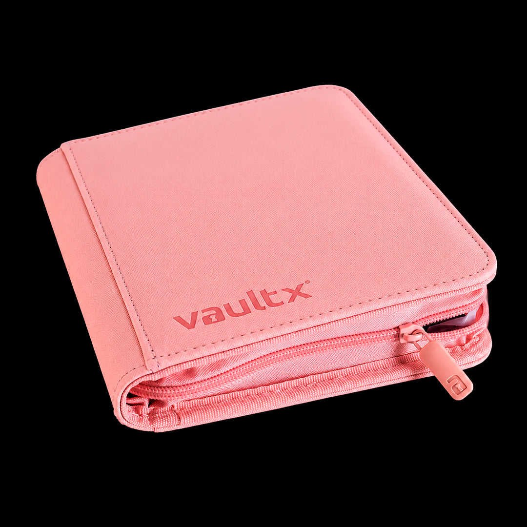 Vault X: Exo-Tec Zip Binder4-Pocket - Just Pink - (160 huecos)