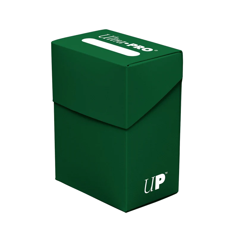 ULTRA PRO - DECK BOX SOLID - VERDE OSCURO