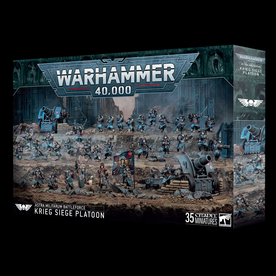 PREPEDIDO - ASTRA MILITARUM: KRIEG SIEGE PLATOON BATTLEFORCE