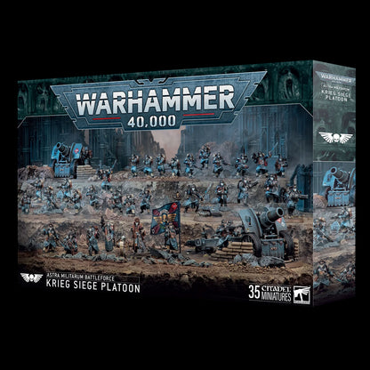 PREPEDIDO - ASTRA MILITARUM: KRIEG SIEGE PLATOON BATTLEFORCE
