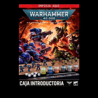 WARHANNER 40K: START HERE - Caja introductoria de Warhammer 40K