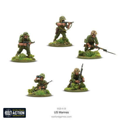 BOLT ACTION: US ARMIES - PACIFIC US MARINES PLATOON