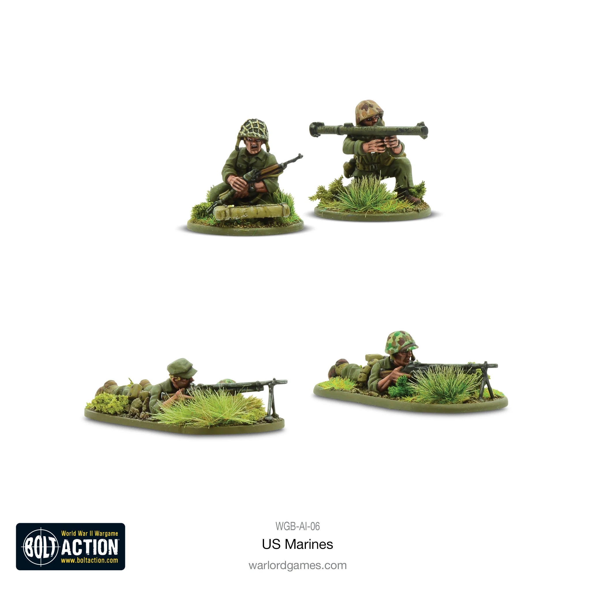 BOLT ACTION: US ARMIES - PACIFIC US MARINES PLATOON