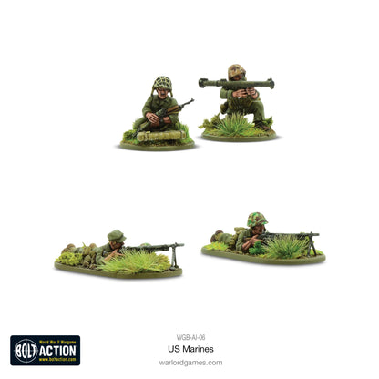 BOLT ACTION: US ARMIES - PACIFIC US MARINES PLATOON