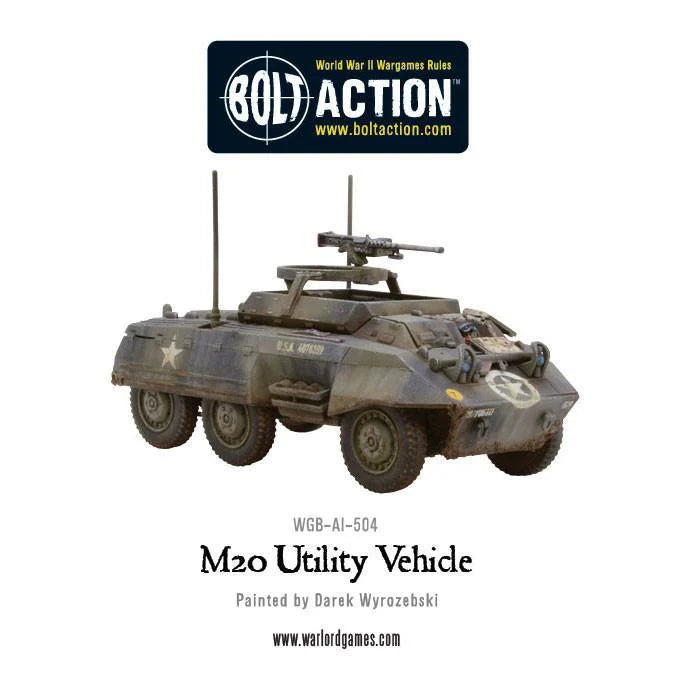 BOLT ACTION: US ARMIES  - M8/M20 GREYHOUND SCOUT CAR