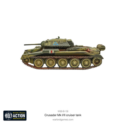 BOLT ACTION: ARMIES OF GREAT BRITAIN - CRUSADER MK I/II CRUISER TANK + (ORDER DICE)