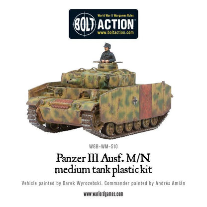 BOLT ACTION: GERMAN ARMIES - PANZER III - J / L / M / N