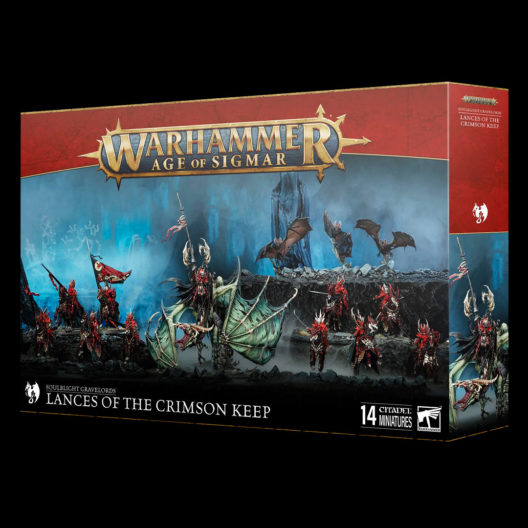 PREPEDIDO - SOULBLIGHT GRAVELORDS: LANCES OF THE CRIMSON KEEP BATTLEFORCE