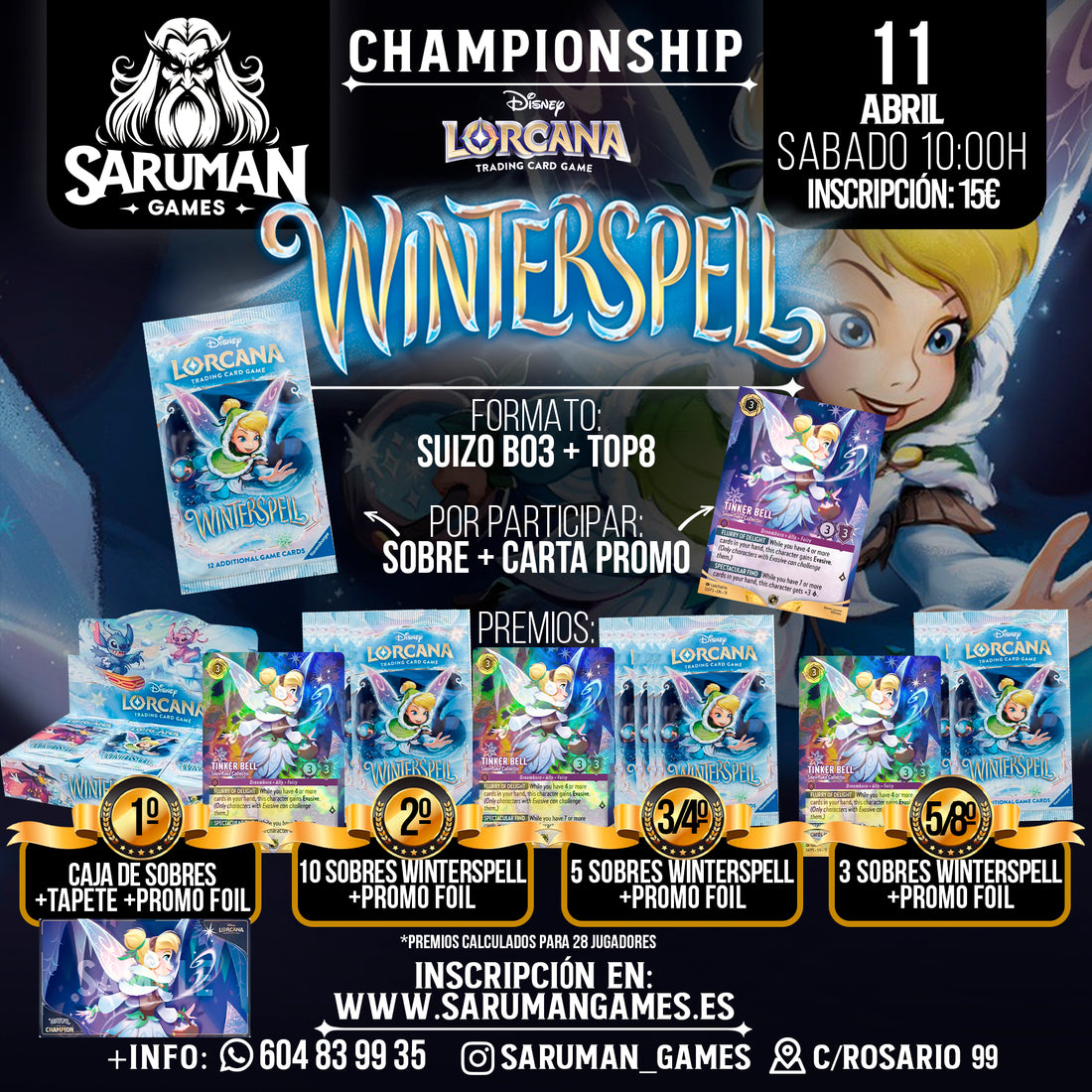 DISNEY LORCANA CHAMPIONSHIP – WINTERSPELL