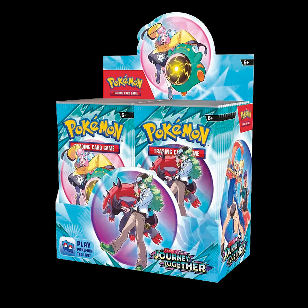 POKEMON TCG: CAJA DE SOBRES - JUNTOS DE AVENTURAS  - JOURNEY TOGETHER - ESPAÑOL