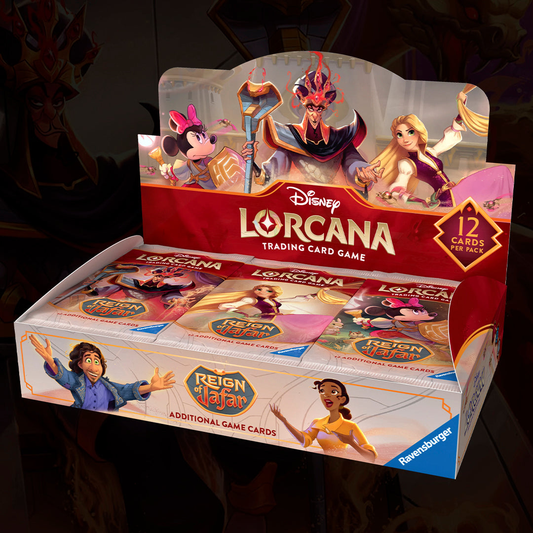 DISNEY LORCANA: CAJA DE SOBRES - REIGN OF JAFAR - (INGLÉS)