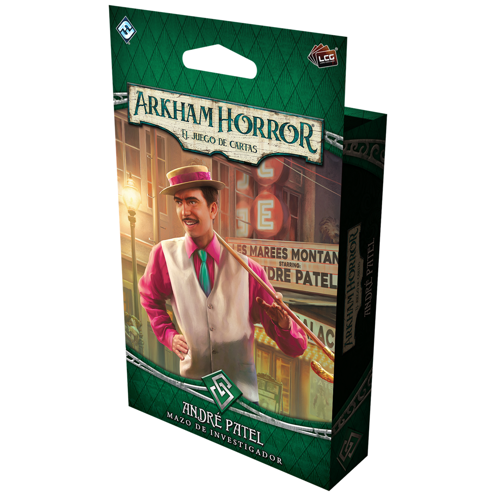 ARKHAM HORROR: ANDRÉ PATEL - MAZO DE INVESTIGADOR