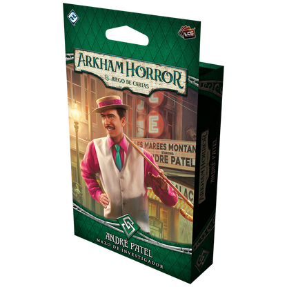 ARKHAM HORROR: ANDRÉ PATEL - MAZO DE INVESTIGADOR