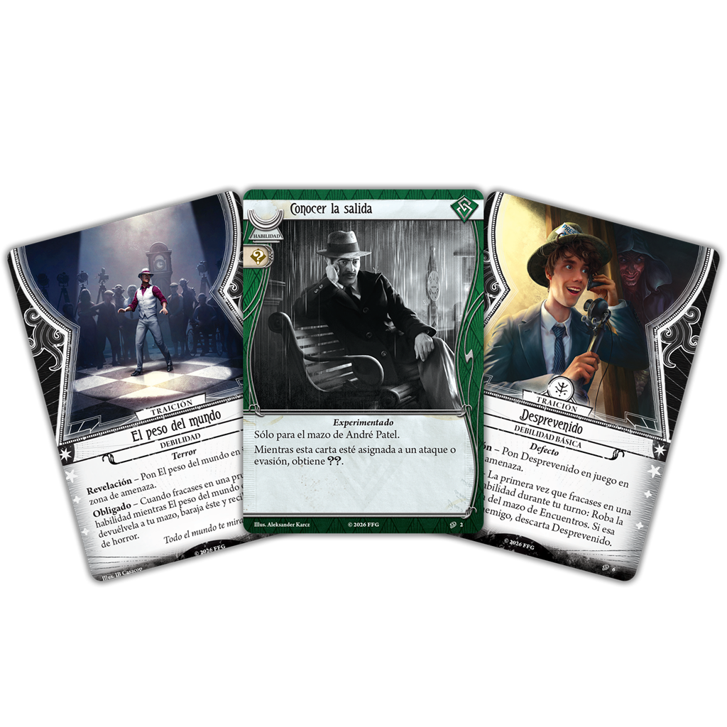 ARKHAM HORROR: ANDRÉ PATEL - MAZO DE INVESTIGADOR