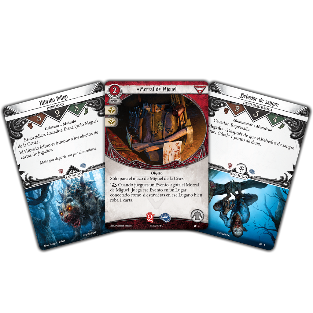 ARKHAM HORROR: MIGUEL DE LA CRUZ - MAZO DE INVESTIGADOR