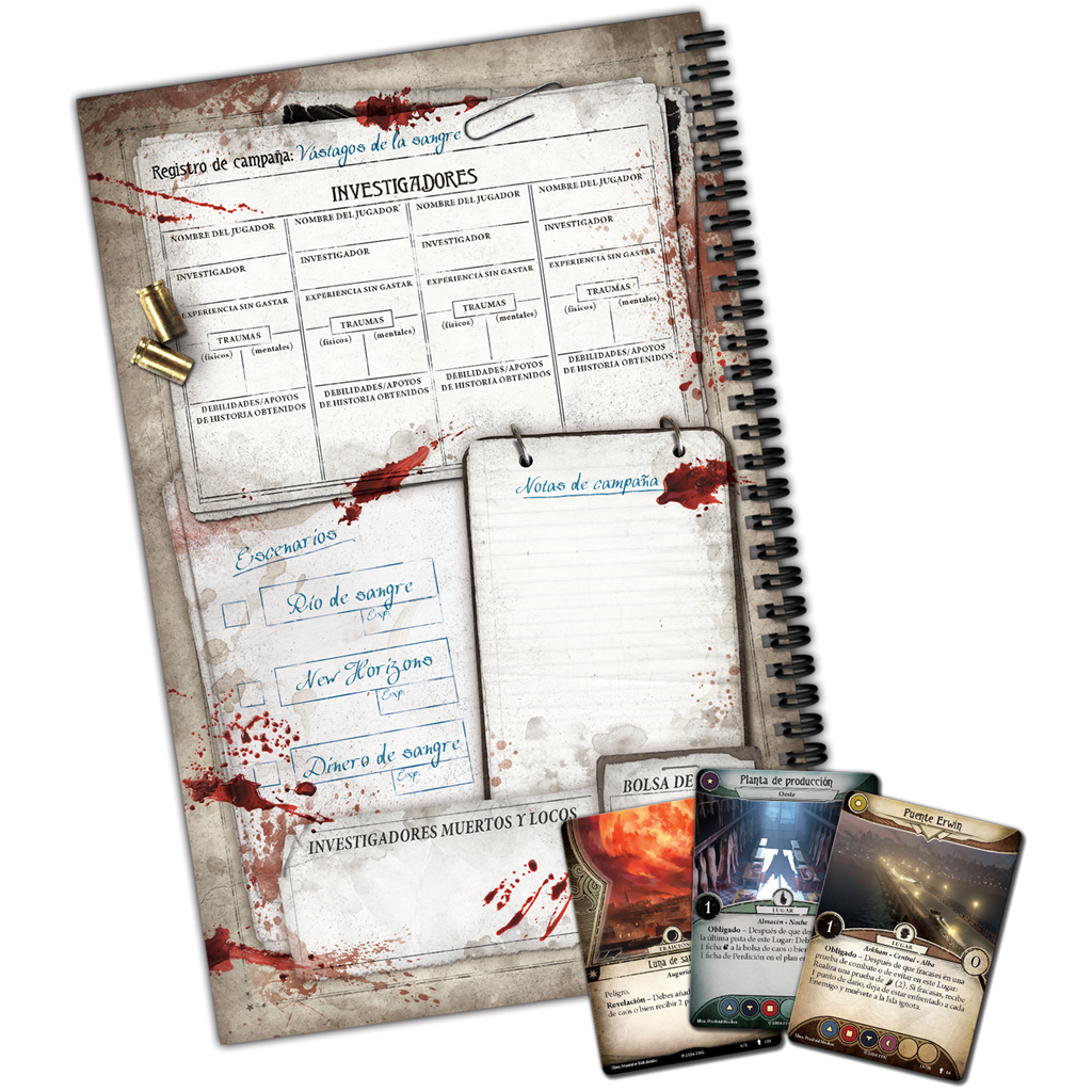 ARKHAM HORROR: AH LCG: Vástagos de la sangre