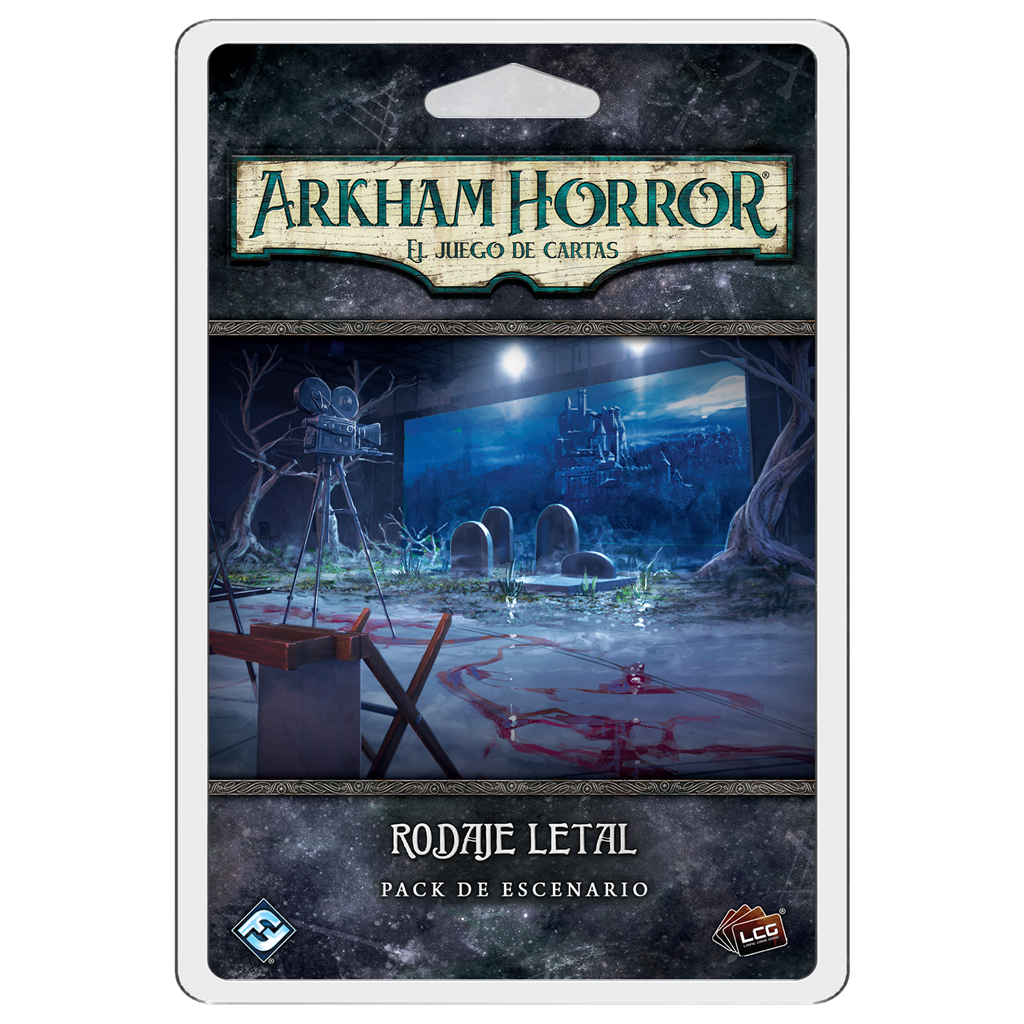ARKHAM HORROR: EL JUEGO DE CARTAS - PACK DE ESCENARIO - RODAJE LETAL