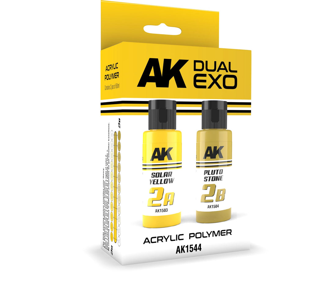 AK DUAL EXO: SOLAR YELLOW &amp; PLUTO STONE