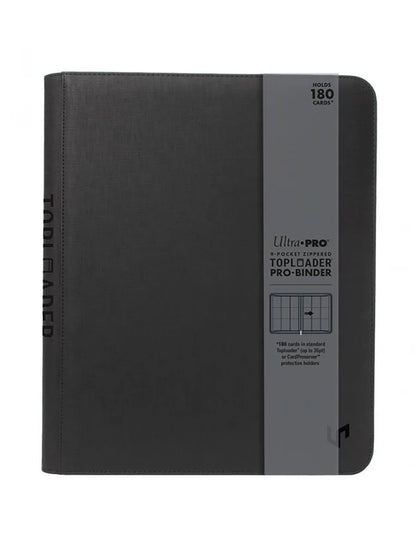 ULTRA PRO: Album 9 Bolsillos con Cremallera Toploader Premium PRO-Binder