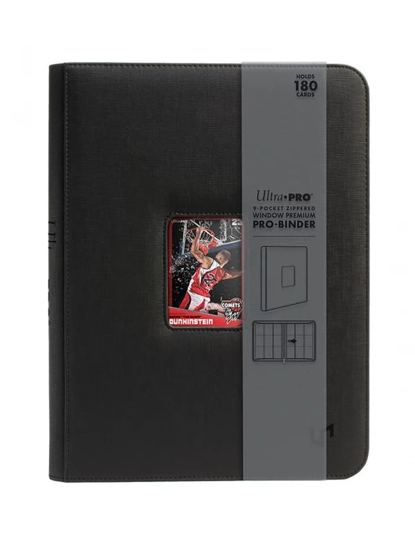 ULTRA PRO: Album 9 Bolsillos con Cremallera Window Premium PRO-Binder